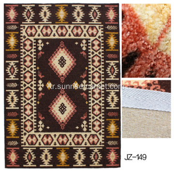 Naylon halı kilim tasarımı ile yazdırma